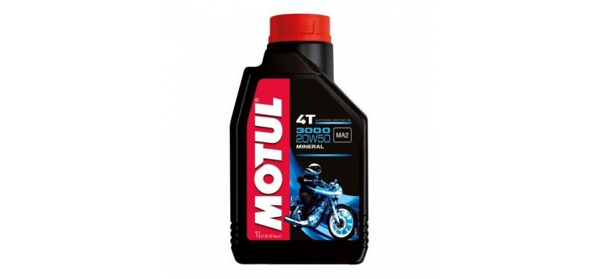 Olej Motul 3000 4T Mineralny 20W50 1L